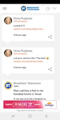 Breakfast Television android App screenshot 0