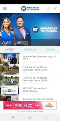 Breakfast Television android App screenshot 2